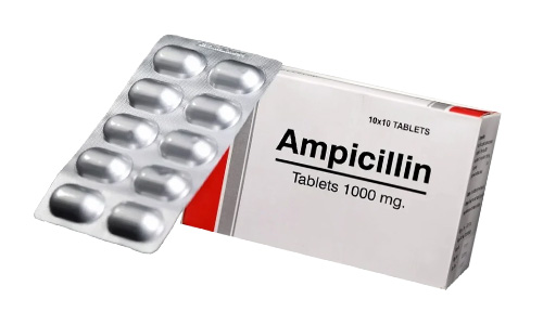 Ampicillin capsules