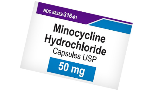 Minocycline Hydrochloride 50 mg
